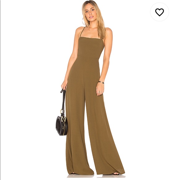 SOLD✨FLYNN SKYE Wide Leg Jumper in Army Inn Green - Picture 1 of 6